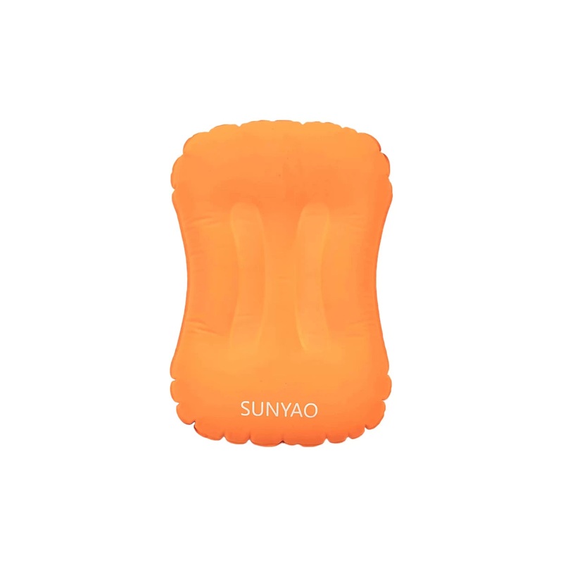 SUNYAO Ultralight Inflatable Camping Pillow One Size Orange