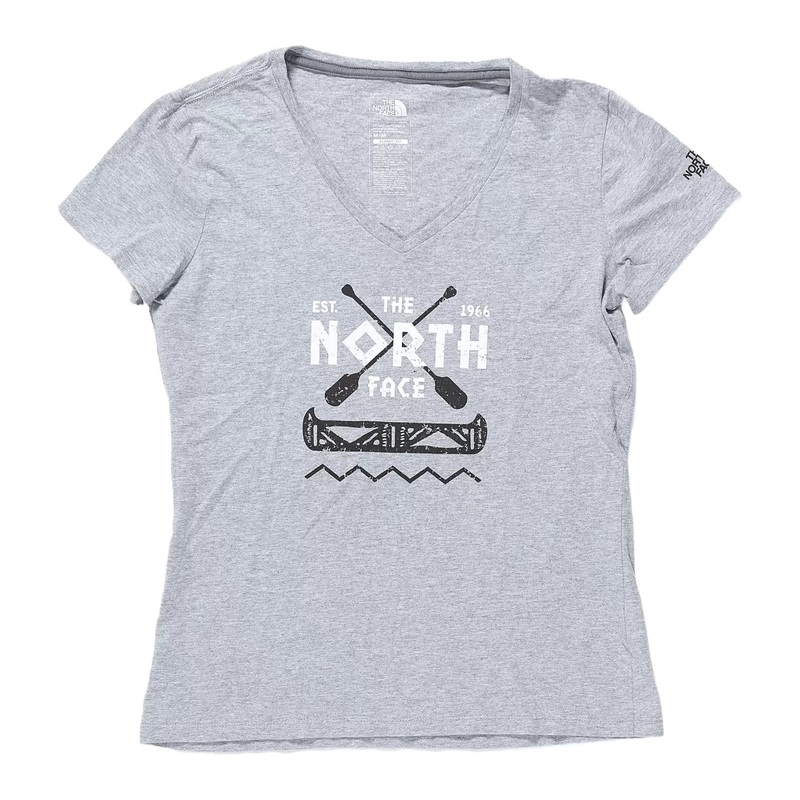 The North Face Canoe T-Shirt M Grey