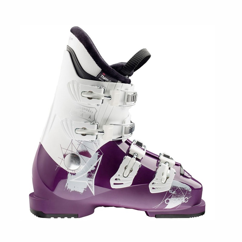 Atomic Waymaker Girl J4 Kid's Ski Boots 25/25.5 - US 7/7.5 Purple/White