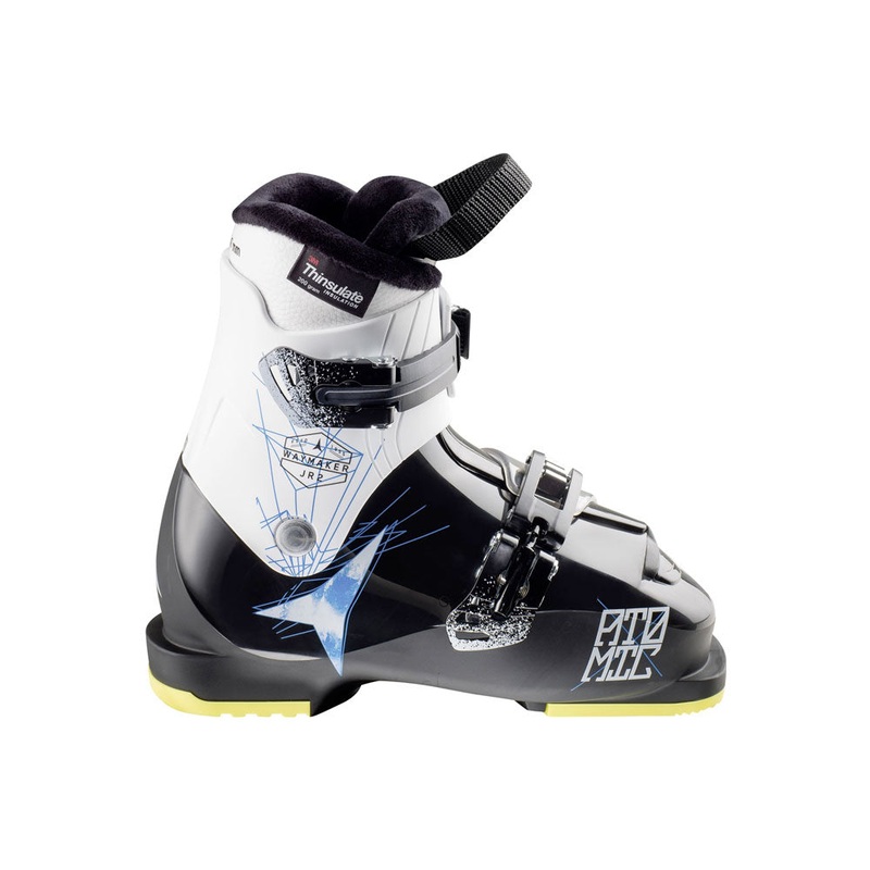 Atomic Waymaker J2 Kid's Ski Boots 20/20.5 - US 2/2.5 Black/White