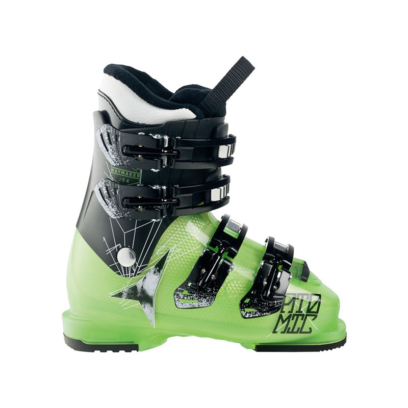 Atomic Waymaker J4 Kid's Ski Boots 26/26.5 - US 8/8.5 Green