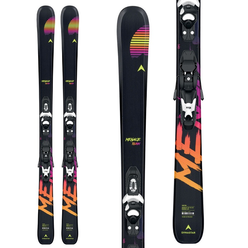 Dynastar Menace Team Twin Tip Kid's Skis w/ Look Kid X Bindings 2021 110cm