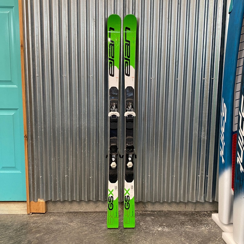 Elan GSX JR Kid's Race Skis w/ Elan EL7.5 Bindings - Used 158cm Elan EL7.5