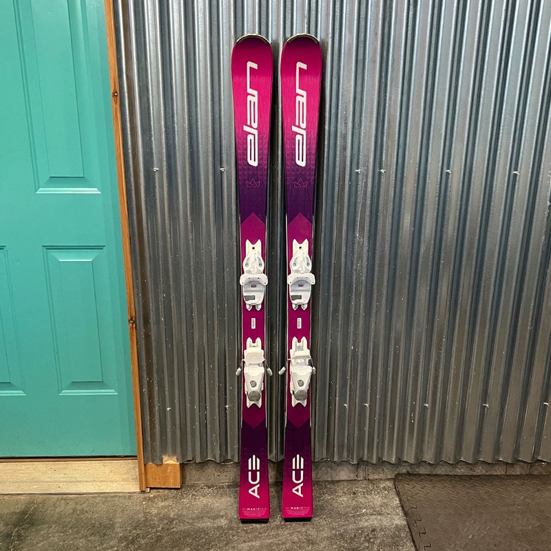 Elan RC Magic Ace Kid's Skis w/ Elan 7.5 GW Bindings - USED 150cm