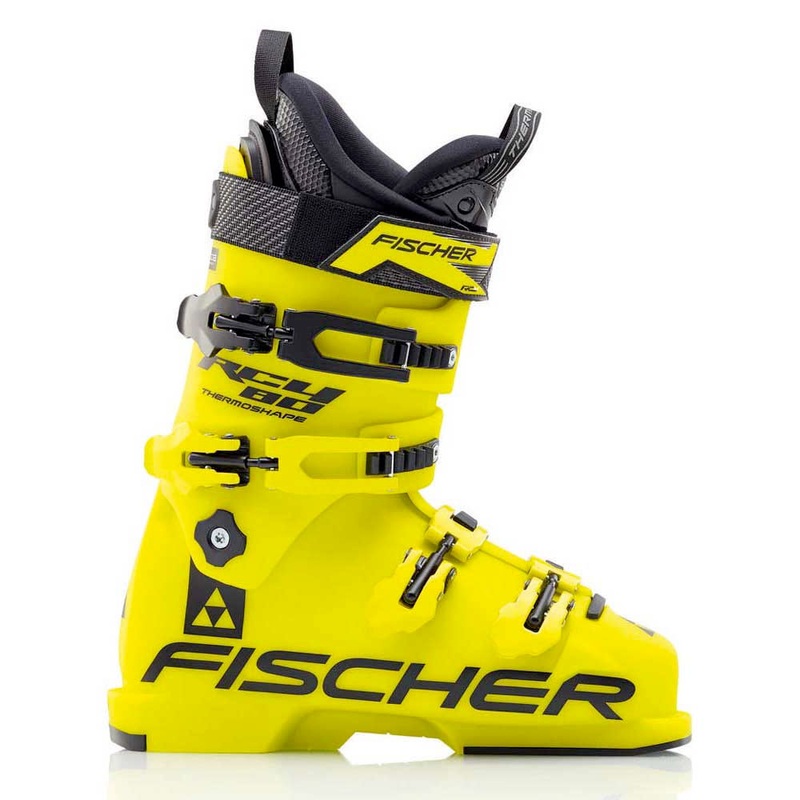 Fischer RC4 80 Thermoshape Kid's Race Ski Boots 22/22.5 - US 4/4.5