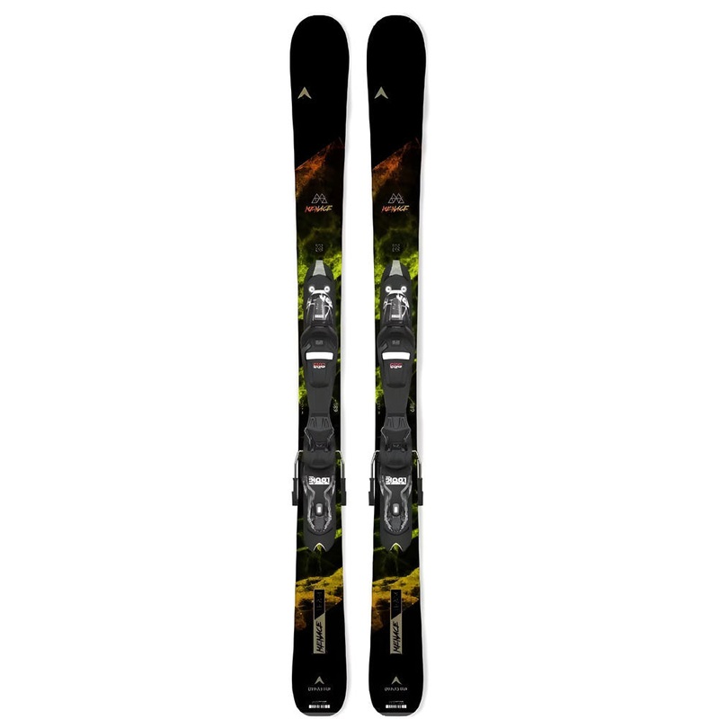 Dynastar M-Menace Team Twintip Kid's Skis w/ Look Xpress 7 GW Bindings 2024 128cm Look Xpress 7 GW Black