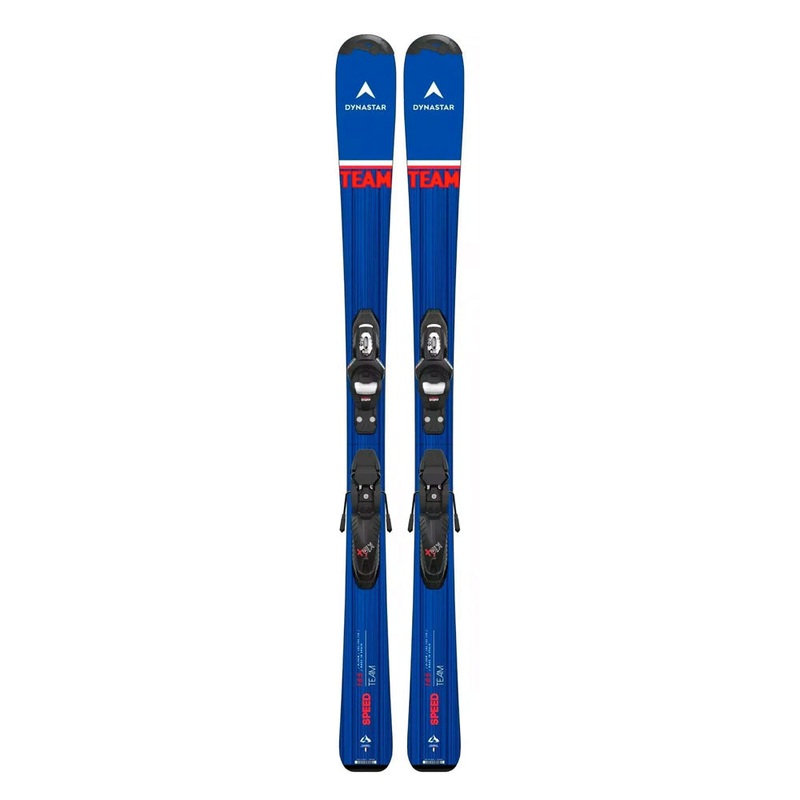 Dynastar Team Speed Kid's Race Skis w/ Look Kid 4 GW Bindings 2023 100cm Look Kid 4 GW Black
