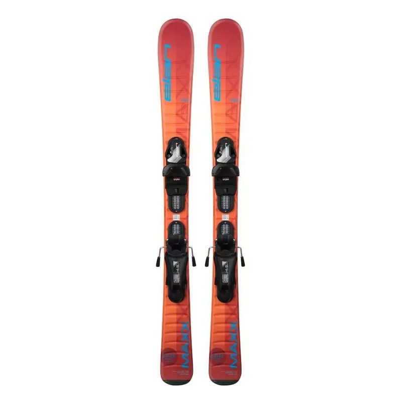 Elan Maxx Kid's Skis w/ Elan EL4.5 GW Bindings 80cm Elan EL4.5 GW Black