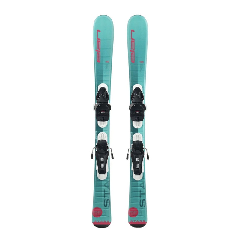 Elan Starr Kid's Skis w/ Elan EL4.5 GW Bindings 90cm Elan EL4.5 CA GW Black