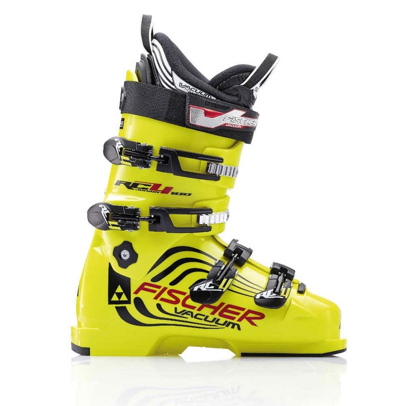 Fischer RC4 100 Vacuum Kid's Race Ski Boots 23/23.5 - US 5/5.5