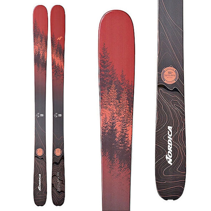 Nordica Santa Ana 88 Unlimited Women's Skis 2024 172cm (R15.5m)