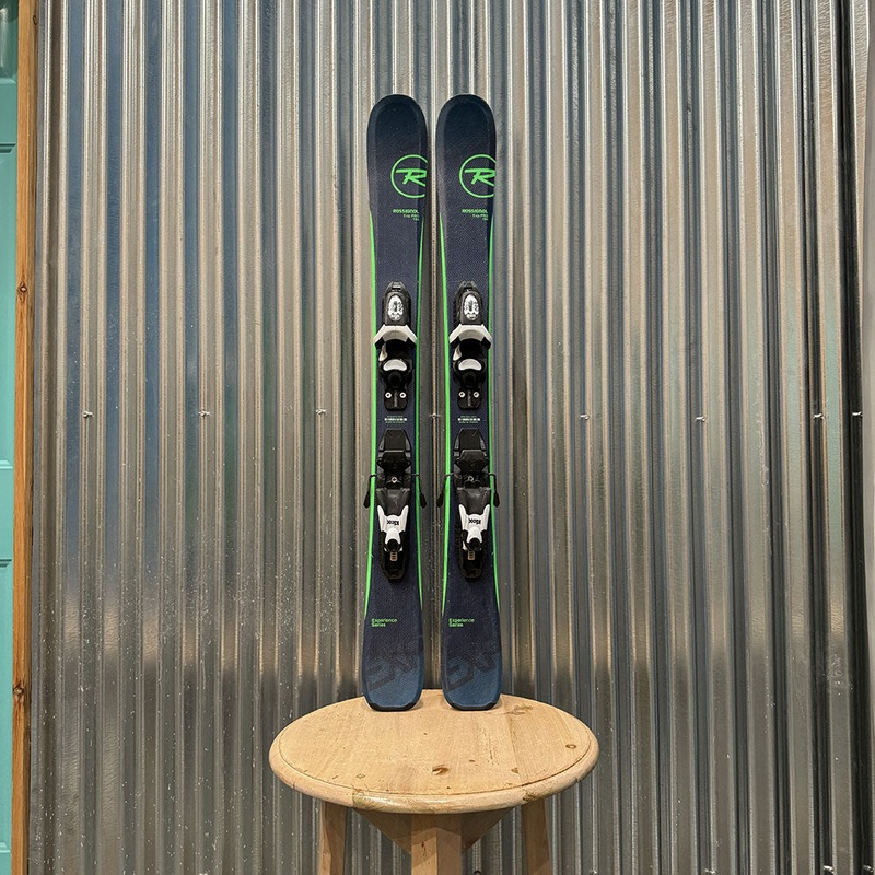 Rossignol Experience Pro Kid's Skis w/ Look Kid X Bindings - USED 104cm Look Kid X Black/White