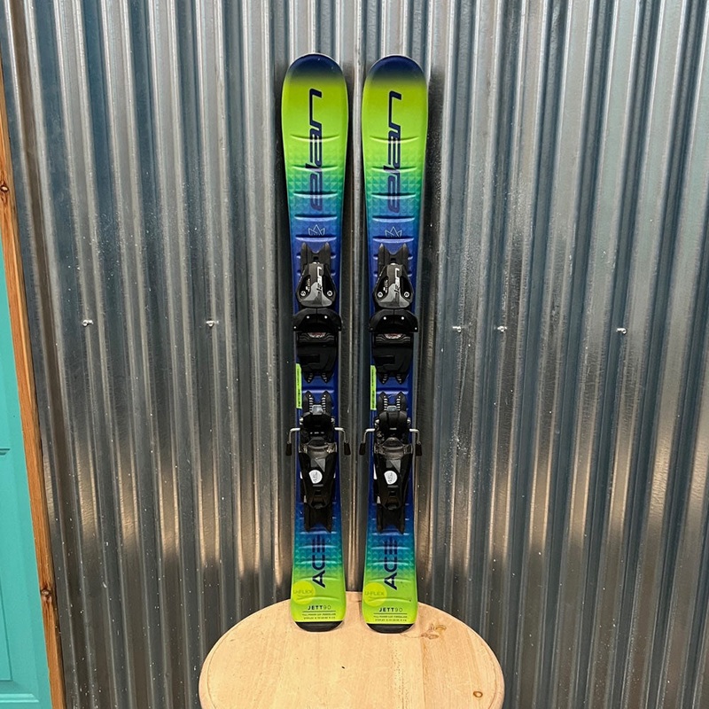 Elan Jett Ace Kid's Skis w/ Elan 4.5 GW Bindings - Used 80cm
