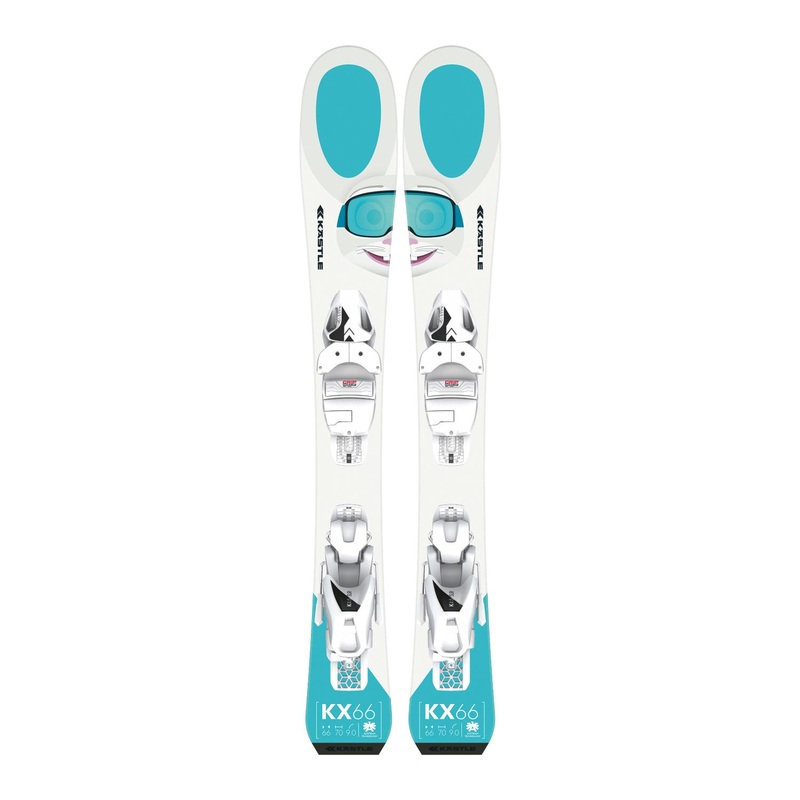 Elan KX66 Holly Kid's Skis w/ Elan K4.5 GW CA Bindings 70cm (R2.3m) Elan K4.5 GW CA