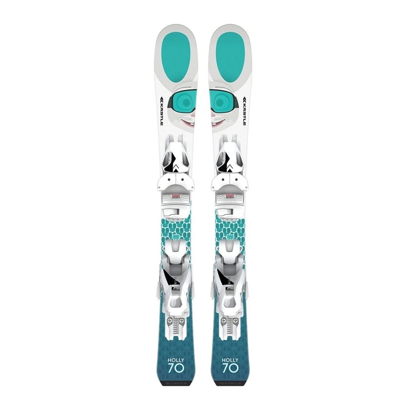 Elan KX66 Holly Kid's Skis w/ Elan K4.5 GW CA Bindings 70cm (R2.3mm) Elan KL4.5 GW CA