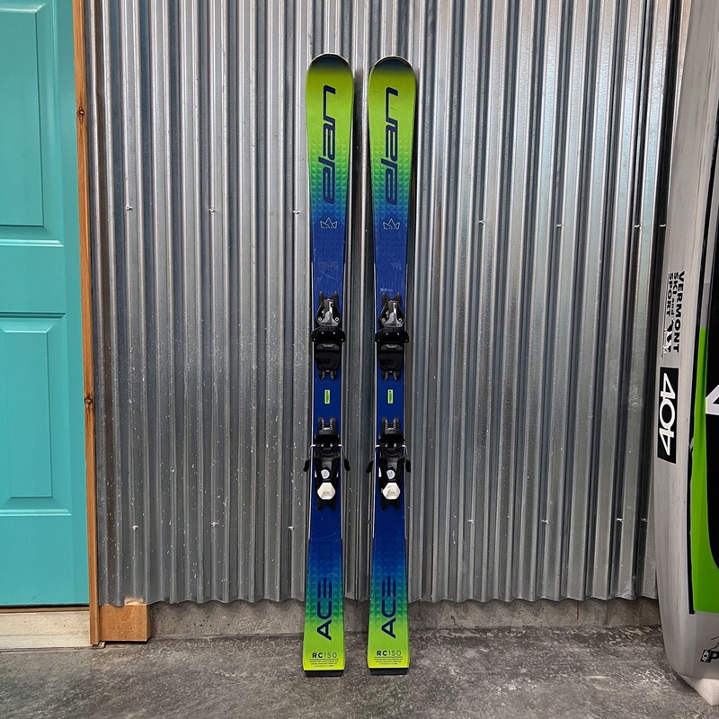 Elan RC Ace Race Kid's Skis w/ Elan 7.5 GW Bindings - USED 140cm