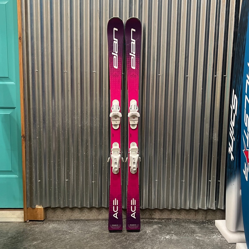 Elan RC Magic Ace Kid's Skis w/ Elan 7.5 GW Bindings - USED 130cm