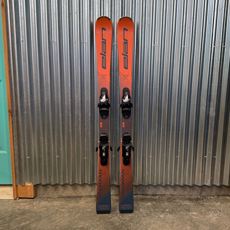Elan RC Wingman QS JR Kid's Skis w/ Elan 7.5 GW Bindings - USED 130cm (R9m)