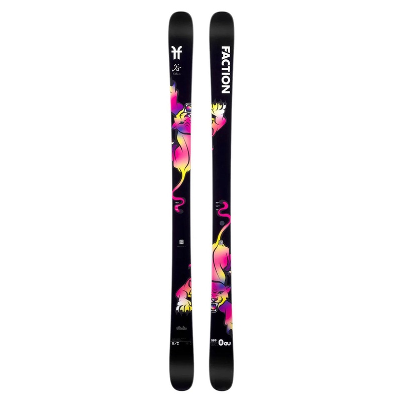 Faction Studio 0 Gu Twintip Skis 2024 168cm (R17m)