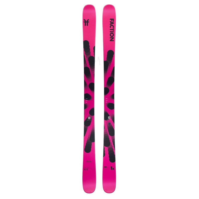 Faction Studio 1x Women's Twintip Skis 2024 164cm (R16m)