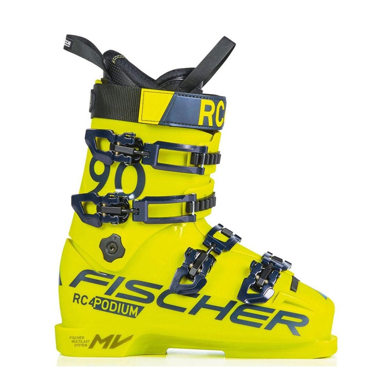 Fischer RC4 Podium 90 Kid's Race Ski Boots 23/23.5 - US 5/5.5