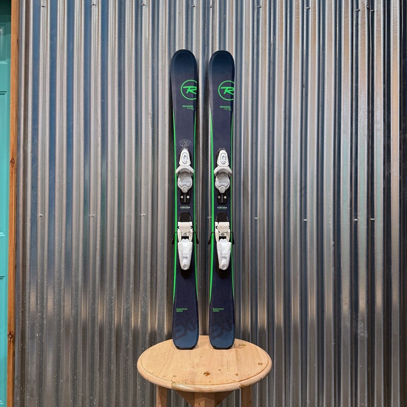 Rossignol Experience Pro Kid's Skis w/ Look Kid X Bindings - USED 104cm Look Kid X White