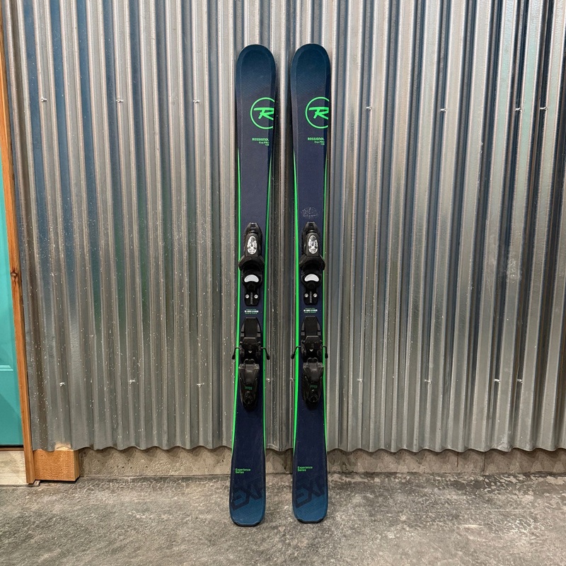 Rossignol Experience Pro Kid's Skis w/ Look Kid X Bindings - USED 116cm Look Kid X - Black