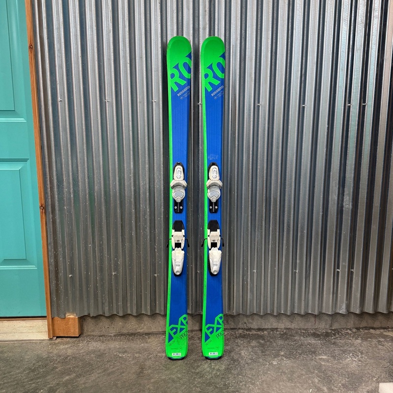 Rossignol Experience Pro Kid's Skis w/ Look Kid X Bindings - USED 140cm Look Kid X - White