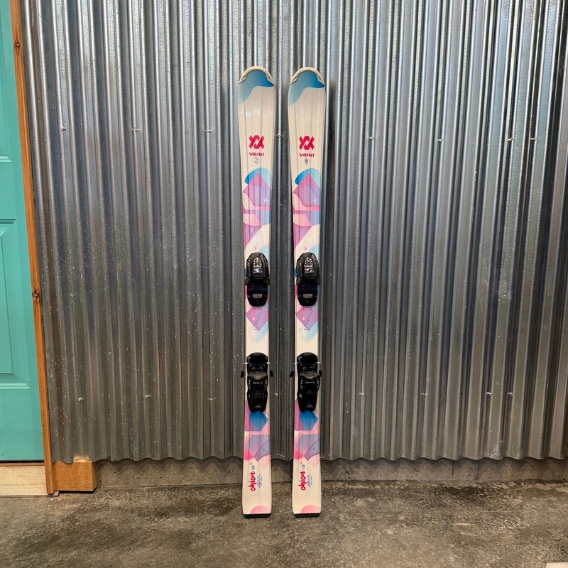 Volkl Chica Kid's Skis w/ Marker 4.5 GW Bindings - USED 80cm Marker 4.5 GW Black