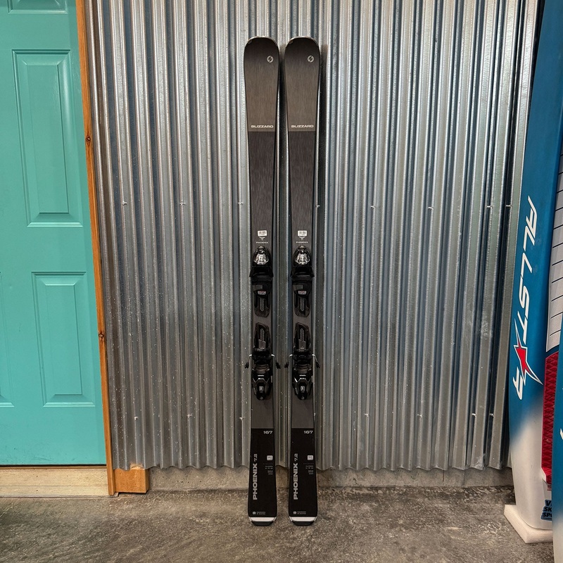 Blizzard Phoenix 7.2 Women's Skis w/ Marker TLT 10 GW Bindings - USED 167cm (R14m) Marker TLT 10 GW Black