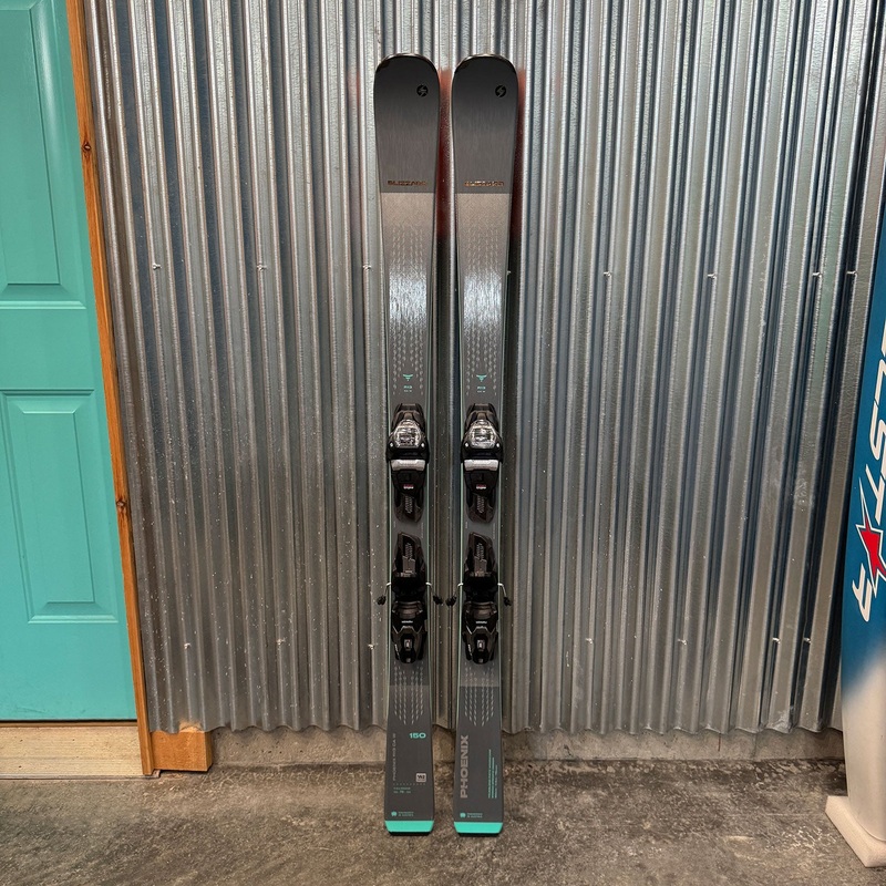 Blizzard Phoenix R13 CA Women's Skis w/ Marker TPC 11 GW Bindings - USED 150cm (R11.5m) Marker TPC 11 GW Black