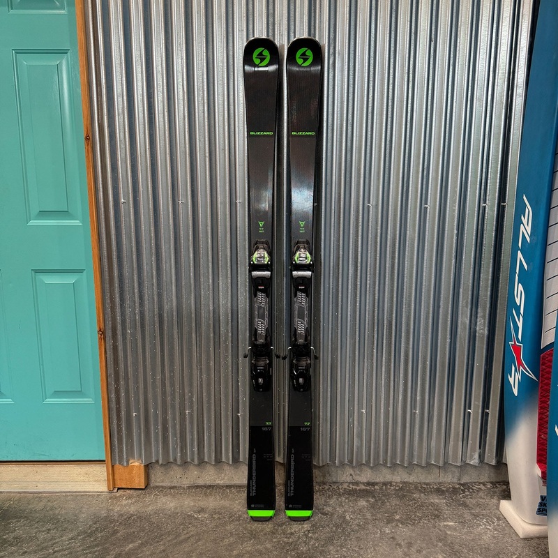 Blizzard Thunderbird SP 7.7 Skis w/ Marker TPC 11 GW Bindings - USED 167cm (R14m) Marker TPC 11 GW BLK/GRN