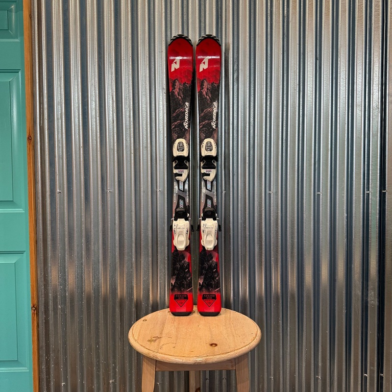 Nordica Navigator Team Kid's Skis w/ Marker FDT 4.5 GW Bindings - USED 70cm Marker FDT 4.5 GW White/Black