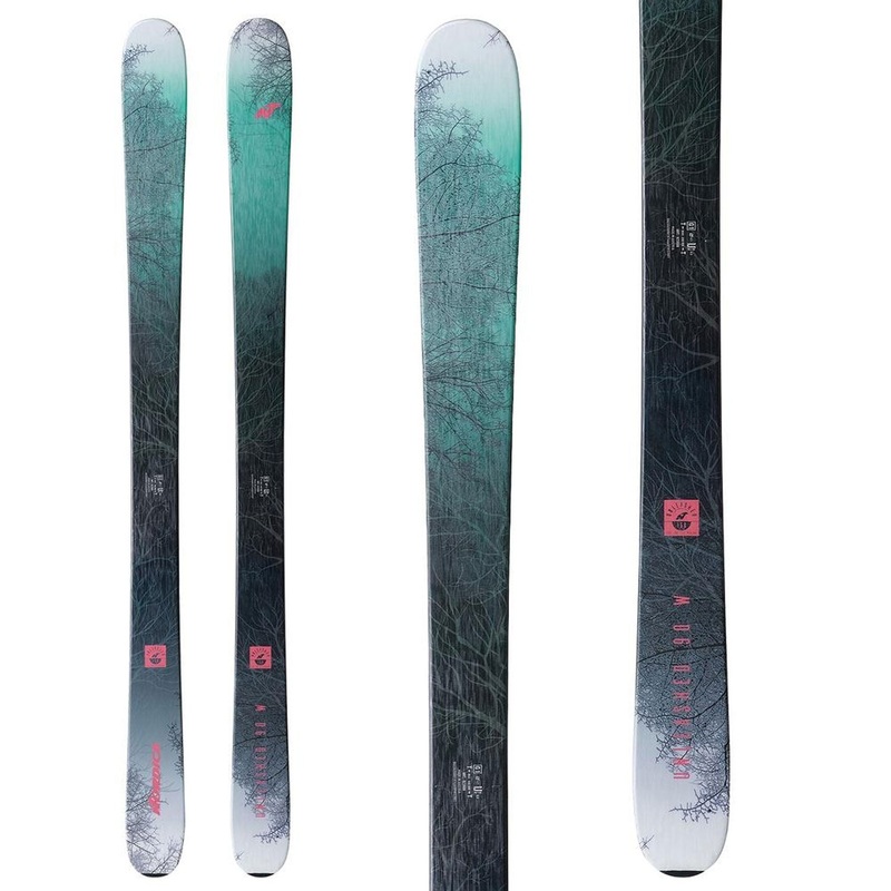 Nordica Unleashed 90 W Women's Twintip Skis 2023 144cm (R13.2m)