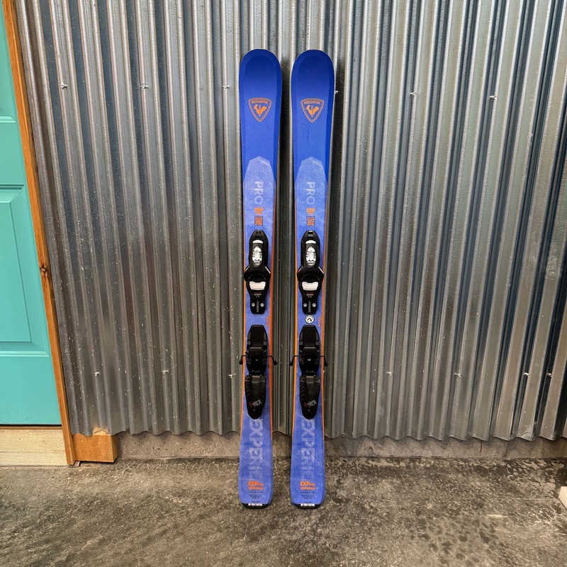 Rossignol Experience Pro Kid's Skis w/ Look Kid X GW Bindings - USED 122cm Look Kid X Black
