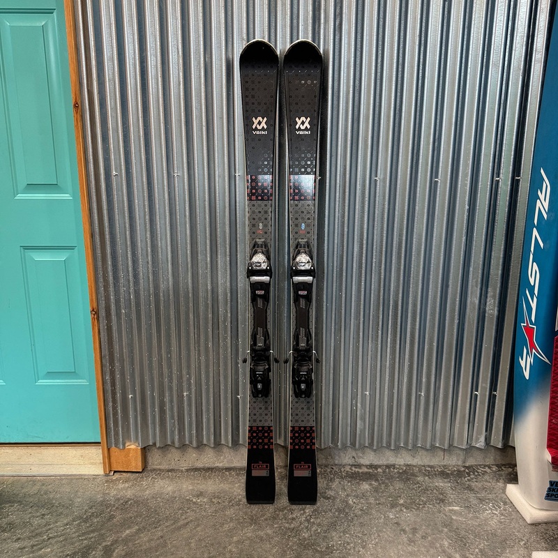 Volkl Flair 75 W Women's Skis w/ Marker Vmotion 10 GW Bindings - USED 154cm (R12.2m)