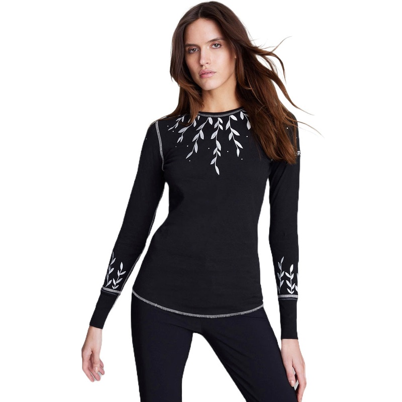 Alp-N-Rock Branches Womens Crew 2024 Black L
