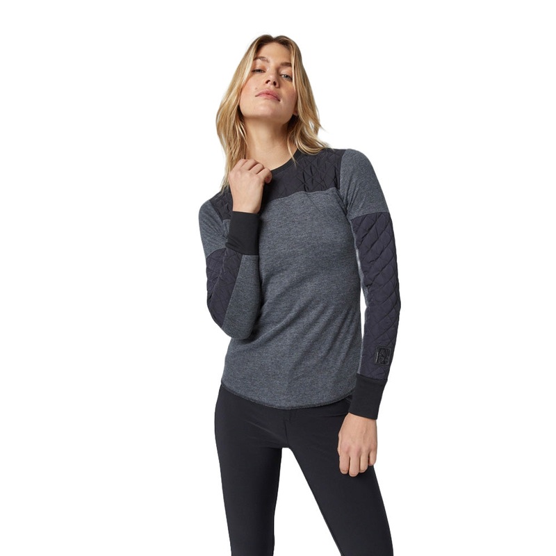Alp-N-Rock Dakota Womens Crew 2024 Heather Black L