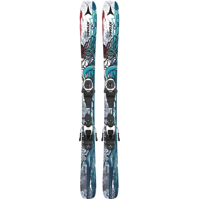 Atomic Bent JR 110-130 Kids Skis / L 6 GW Ski Bindings 2024 120