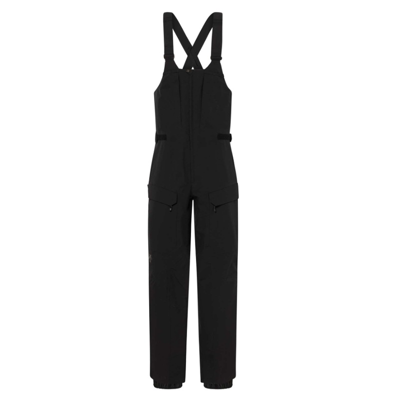 Descente 3L Hard Shell Bib Pants coarse grey 34