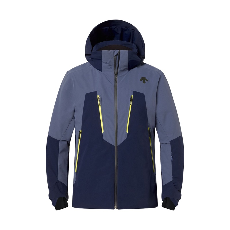 Descente Angular Line Jacket coarse gray/ dark night M