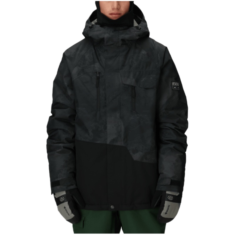 686 M Geo Insulated Jacket BLACK HEMISPHERE L