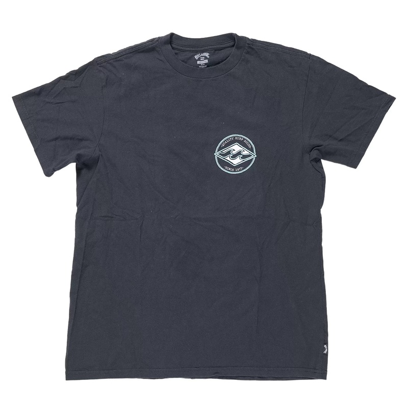 Billabong Premium Short Sleeve Graphic Tee - Men's M Black