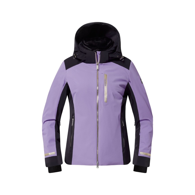 Descente W Shoulder Shirring Jacket enchant purple 6