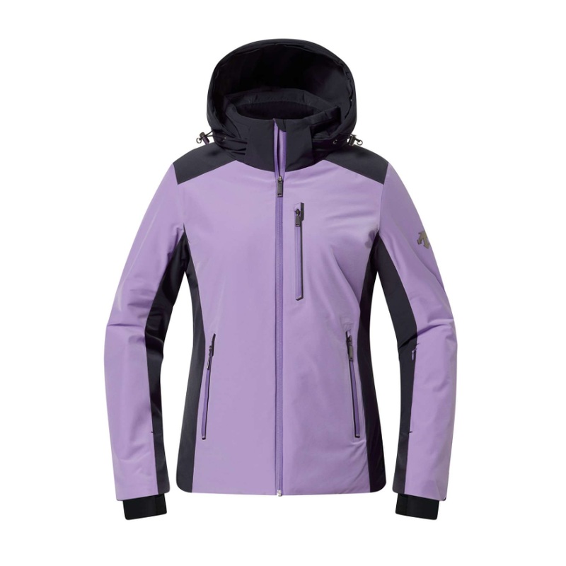 Descente W Smooth Logo Jacket electric red 6