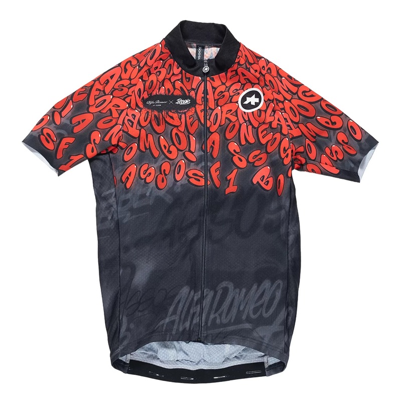 Assos Boogie x Alfa Romeo Mille GT Jersey C2 - Men's XS Black
