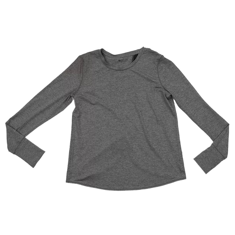 Athleta Sunlover Heathered UPF Tulip Back Top - Women's S Heather Gray