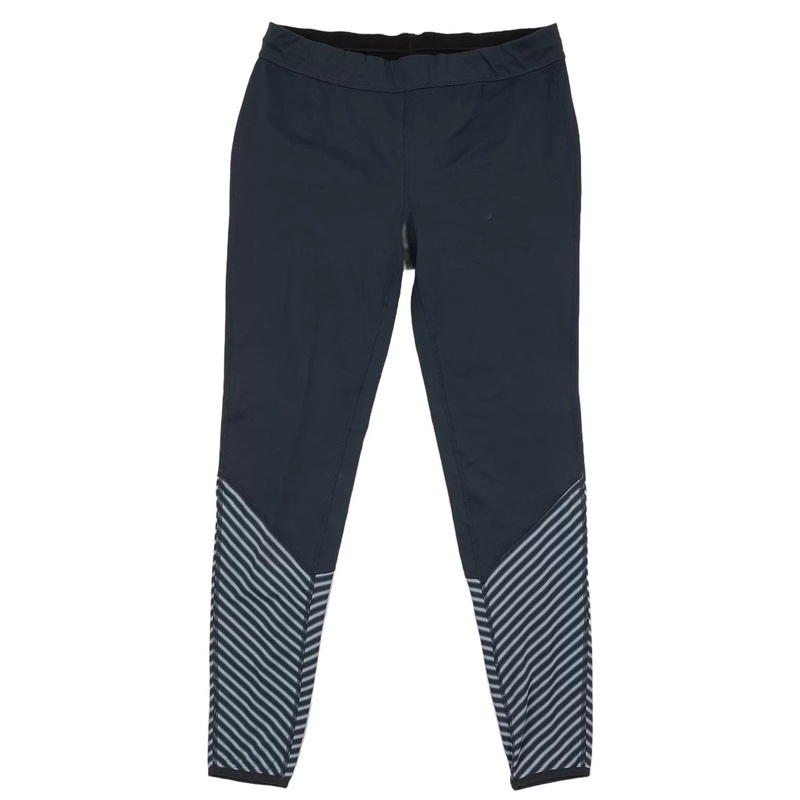 Mountain Hardwear Butterlicious Stripe Tight - Women's L Blue