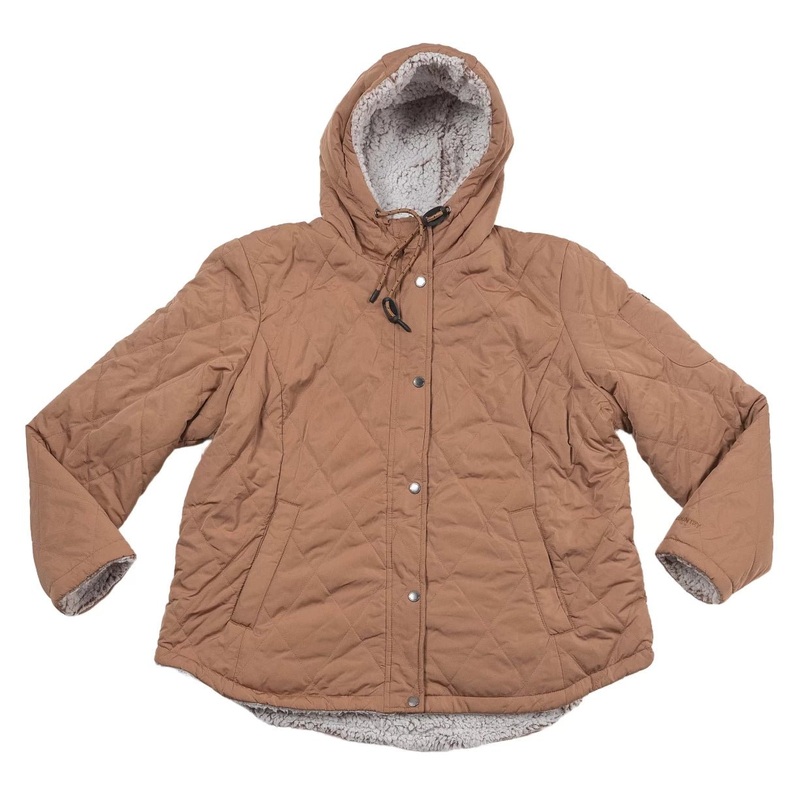 Free Country Stratus Lite Reversible Jacket - Women's XXL Tan