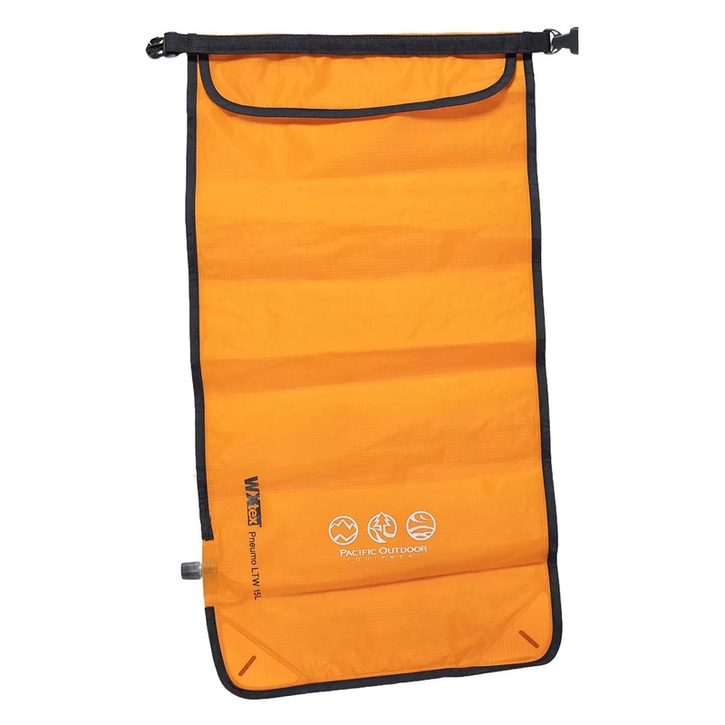 Pacific Outdoor Equipment Pneumo LTW Dry Bag 15 L Orange